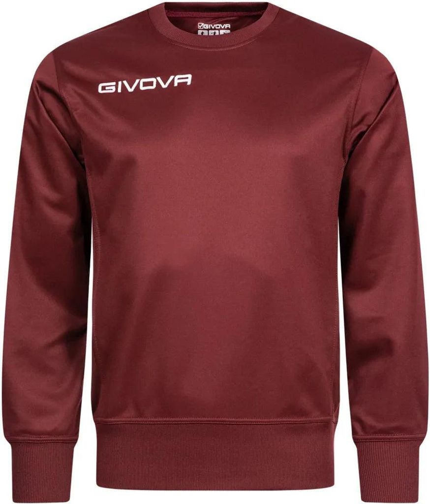 Sport-Sweatshirt Givova Polarfleece One Burgund 2xl