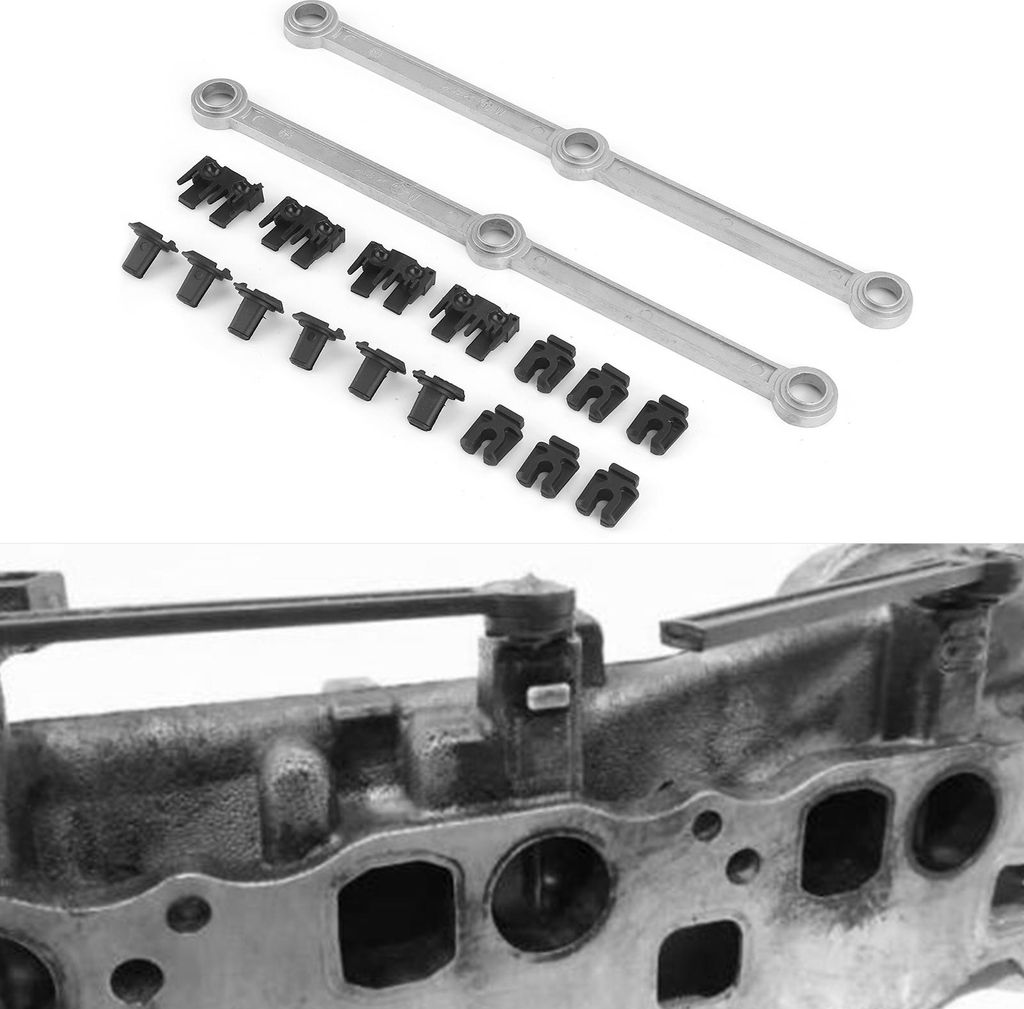 Ansaugstutzen Hauptkanal Wirbelkanal Pleuelstange 6420907737 Passend für Mercedes Benz W164 ML/W166 ML OM642 Motor