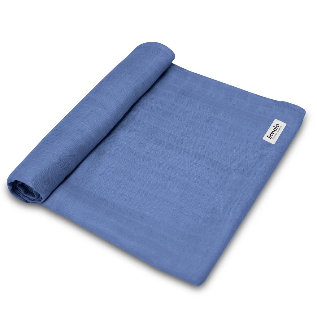 LIONELO Bamboo Swaddle Muslin Baby Swaddle, 100% prírodná Obrázok produktu 