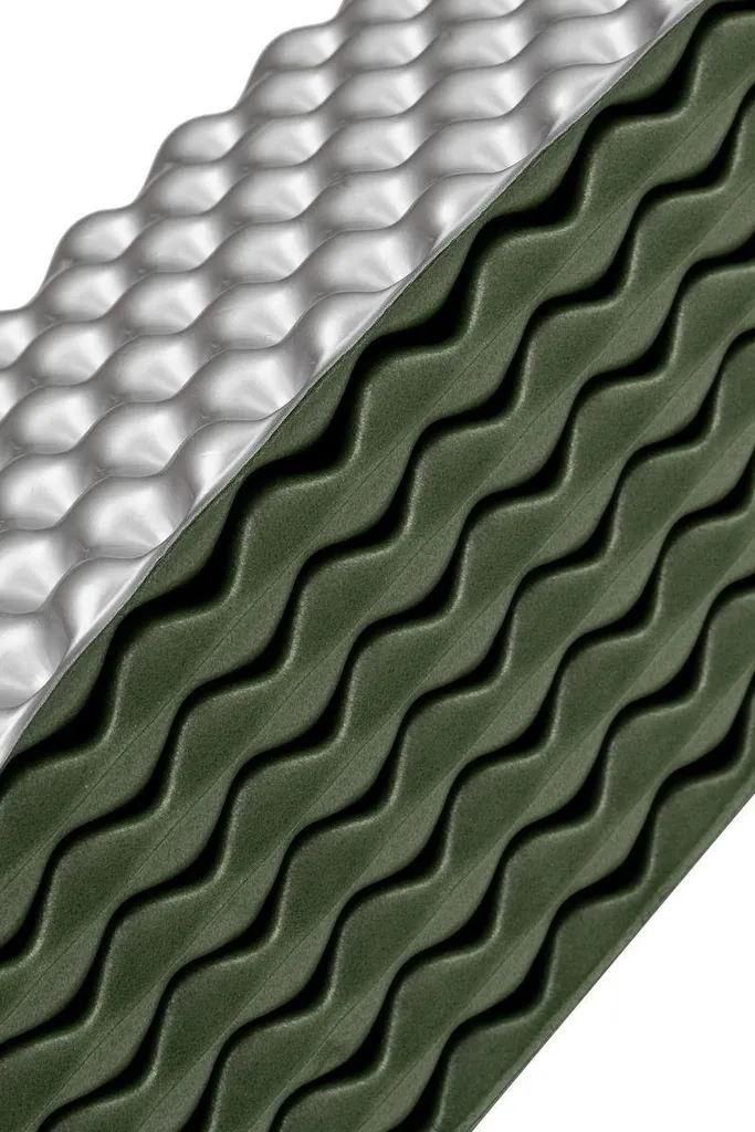 Tapis de sol Volven Domino Vert isolant avec structure alvéolée XPE - 2