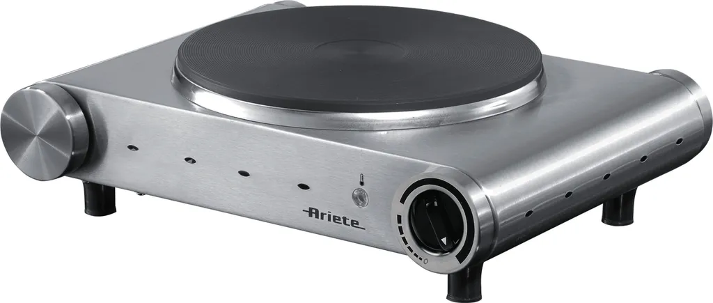 Plaque de Cuisson Électrique Portable Ariete 993 Fonte et Inox