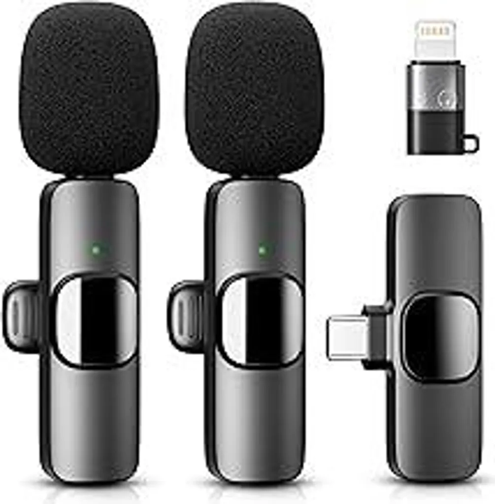 Kit Mini Microfono Wireless YRF per TikTok YouTube Vlog | Audio HD 2026