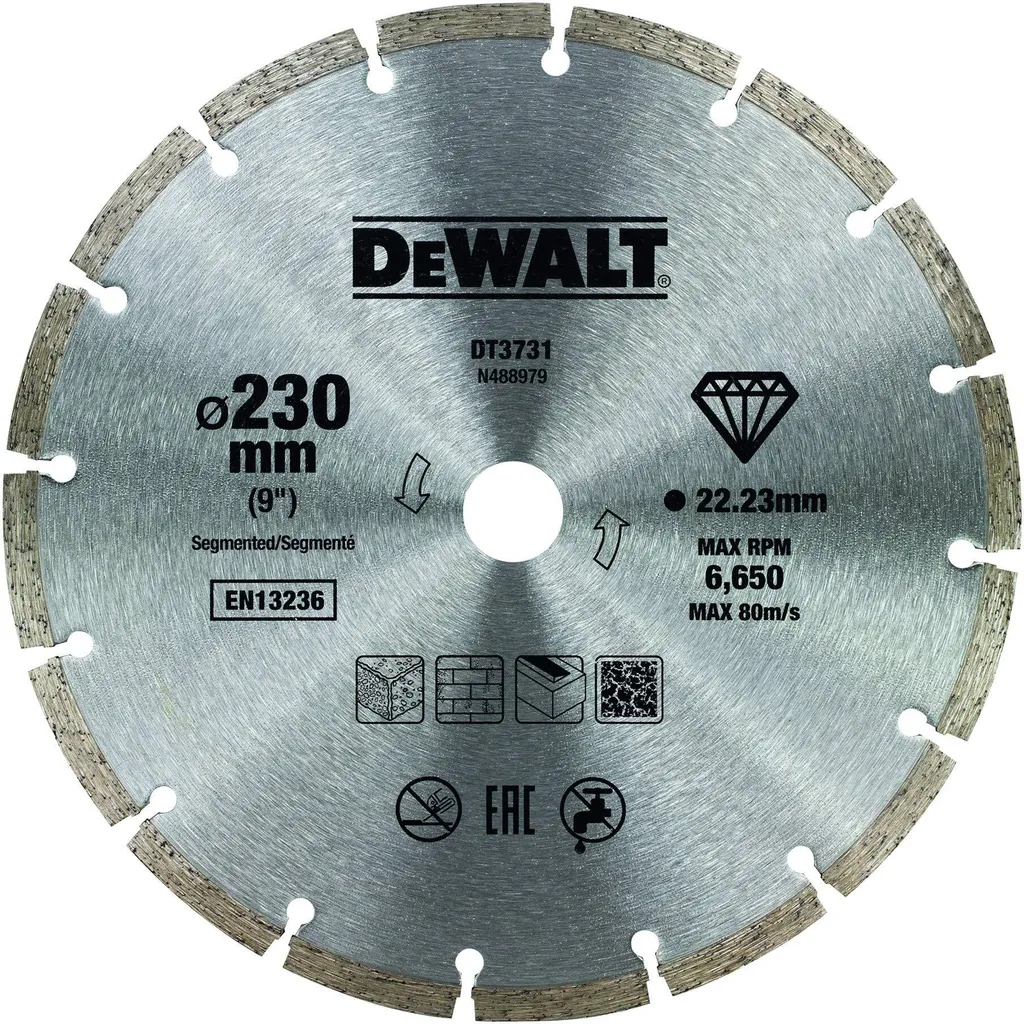 Disco diamantato DEWALT Eco1 Universal 230 mm