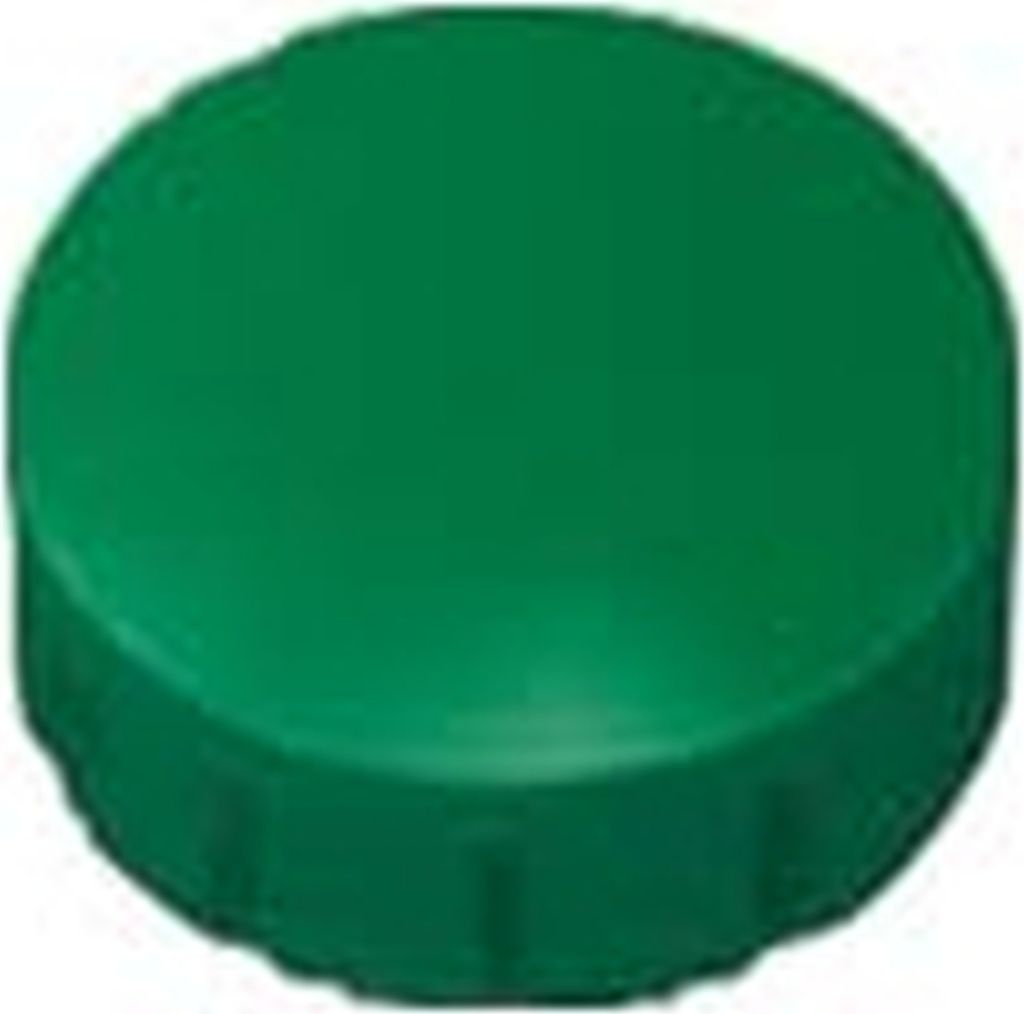 Rundmagnet Solid 15 mm 0,15 kg Haftkraft 10 Stück grün Packung mit 24 Stück
