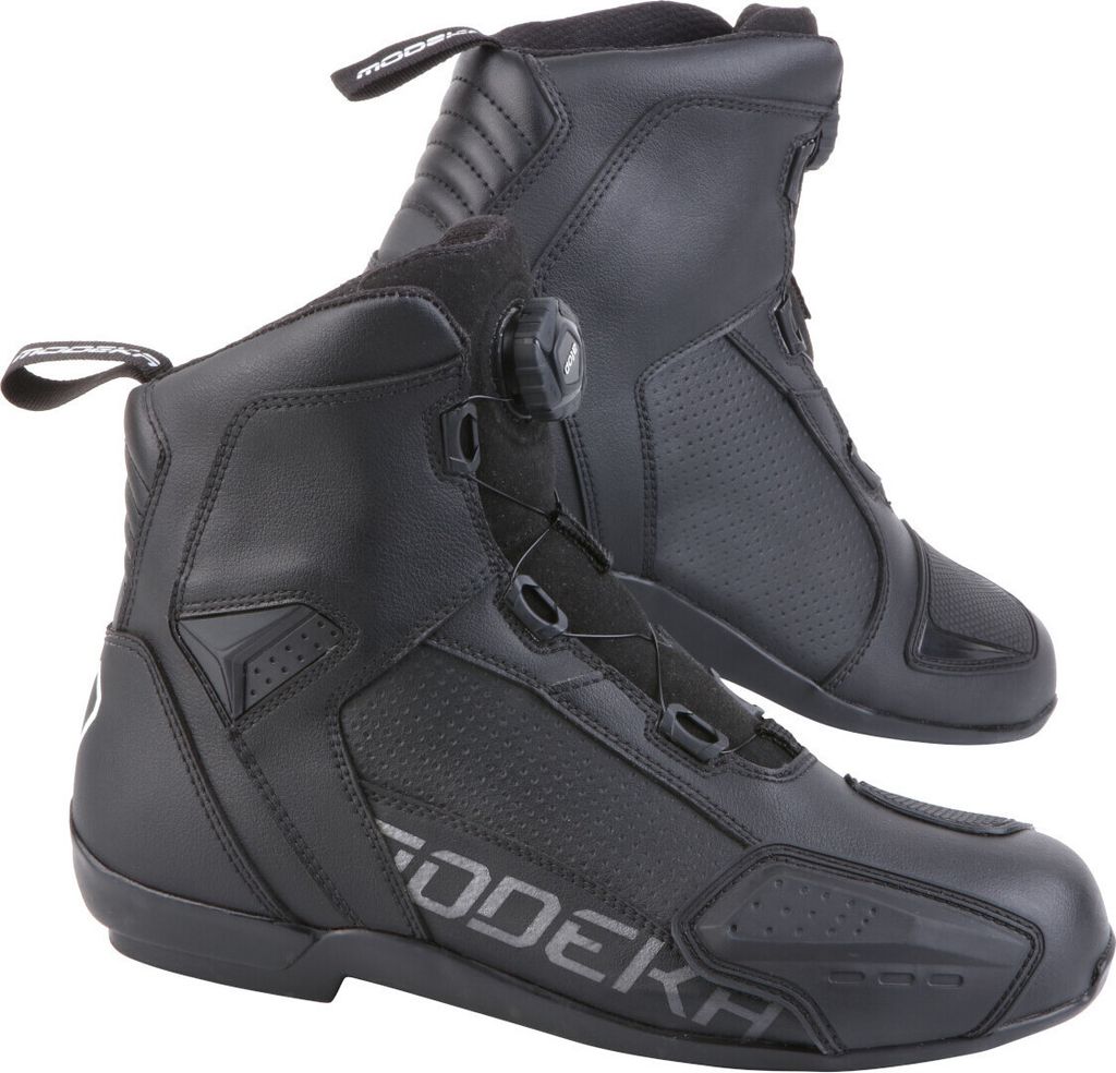 Modeka Yko Motorrad Schuhe, schwarz, 38