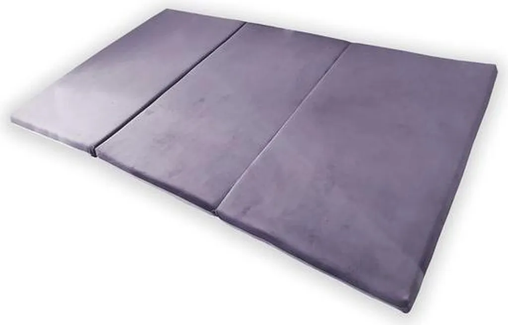 Matelas d'Appoint 180x100x5 Violet pour Amis et Espace de Détente Sol