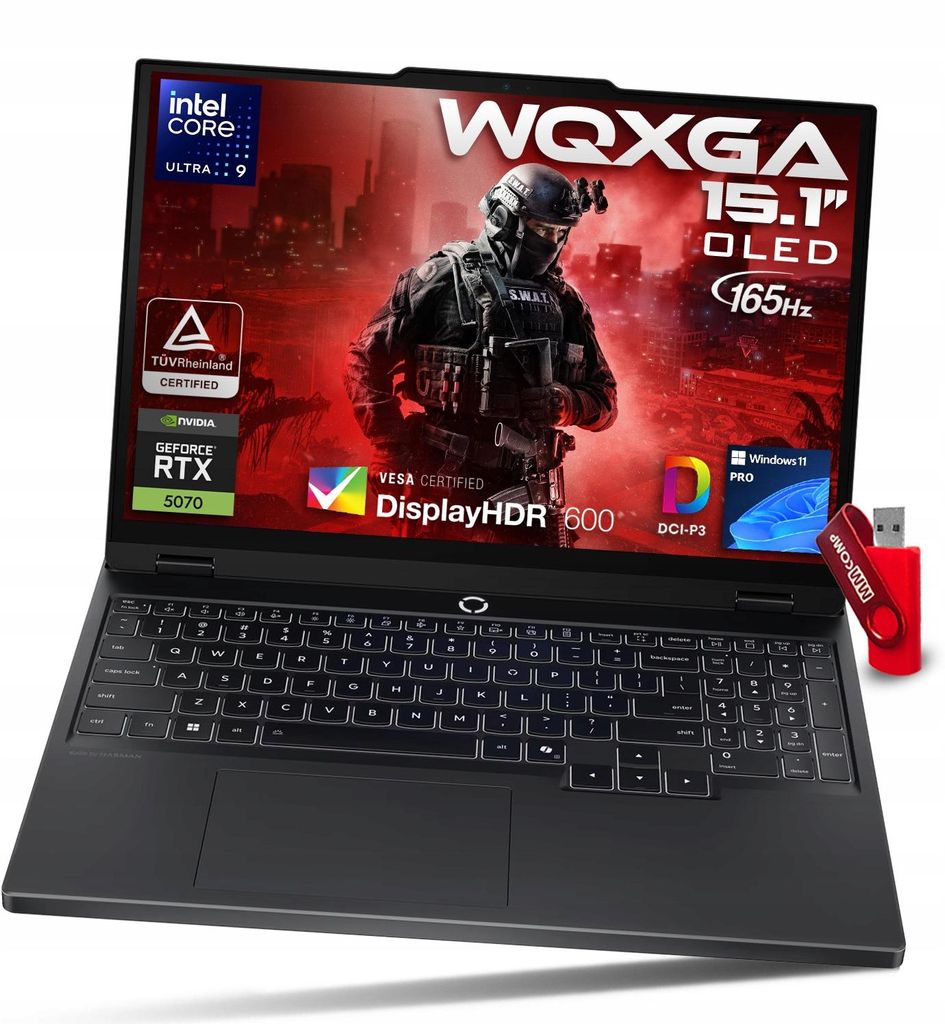 Laptop Lenovo Legion 5 Intel Ultra 9 16GB 256GB SSD WQXGA OLED RTX SZYBKI
