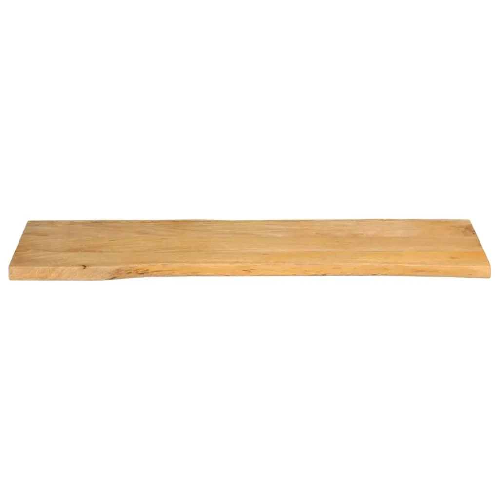 2025 Piano di tavolo moderno con bordo ad albero 110x40x2,5 cm in legno massiccio di mango - Piani di tavolo,design 8256896 1parte - 3