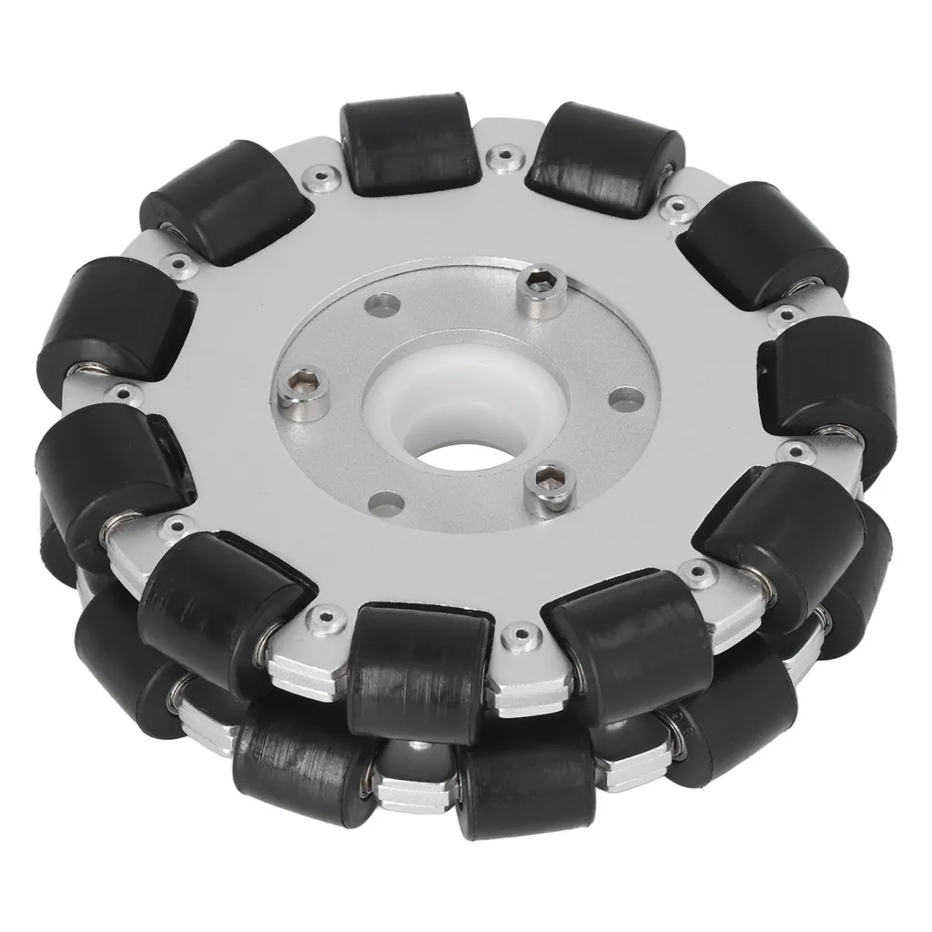 Roue multidirectionnelle Omni double 127mm pour châssis de robot