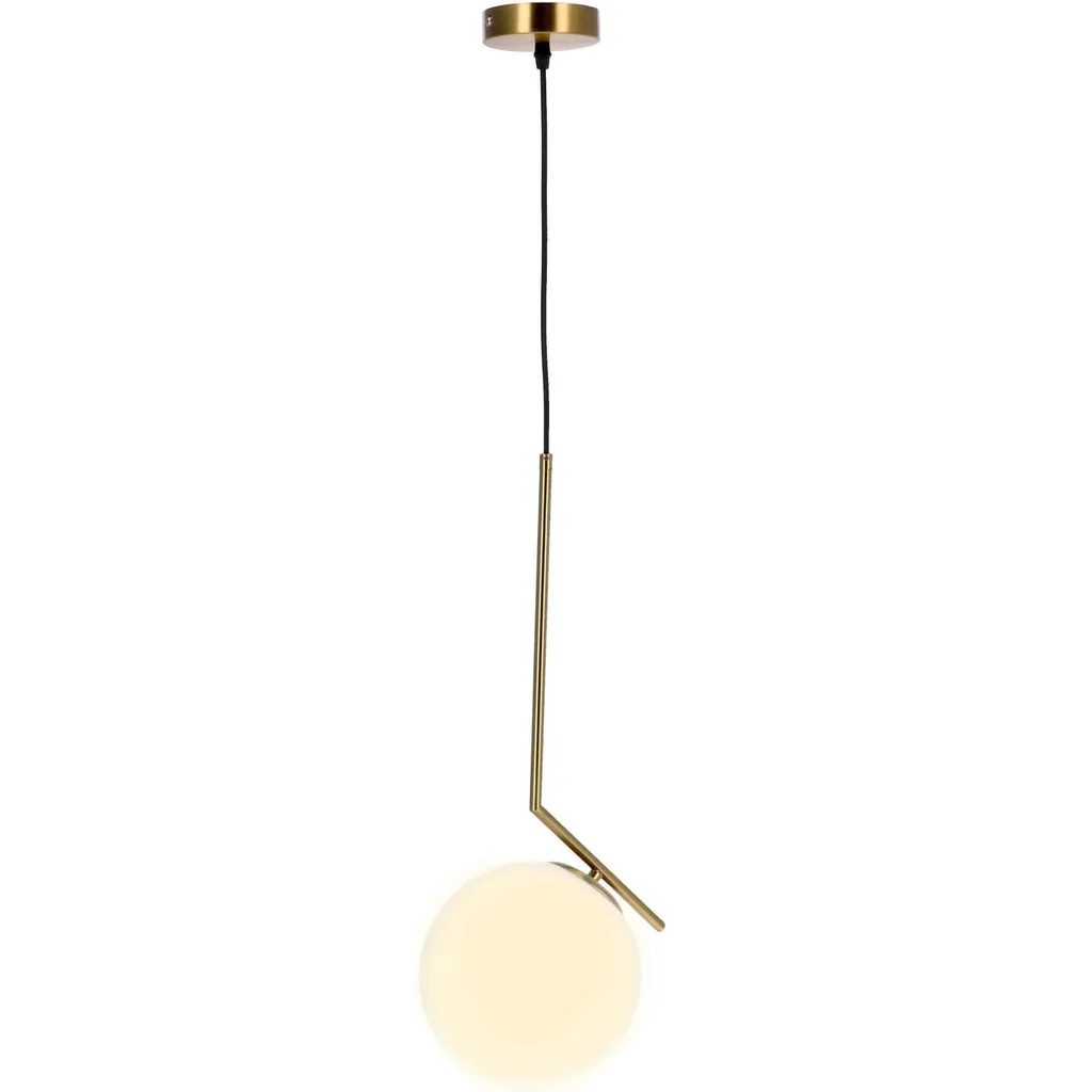 Suspension Moderne Blanc Or EDO777202 - Éclairage Chic Douille E27 - 2