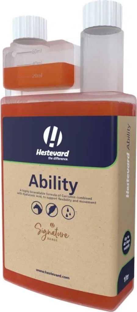 Ability - die Gesundheit und Flexibilität der Gelenke mit Curcumin und Hyaluronsäure zu unterstützen