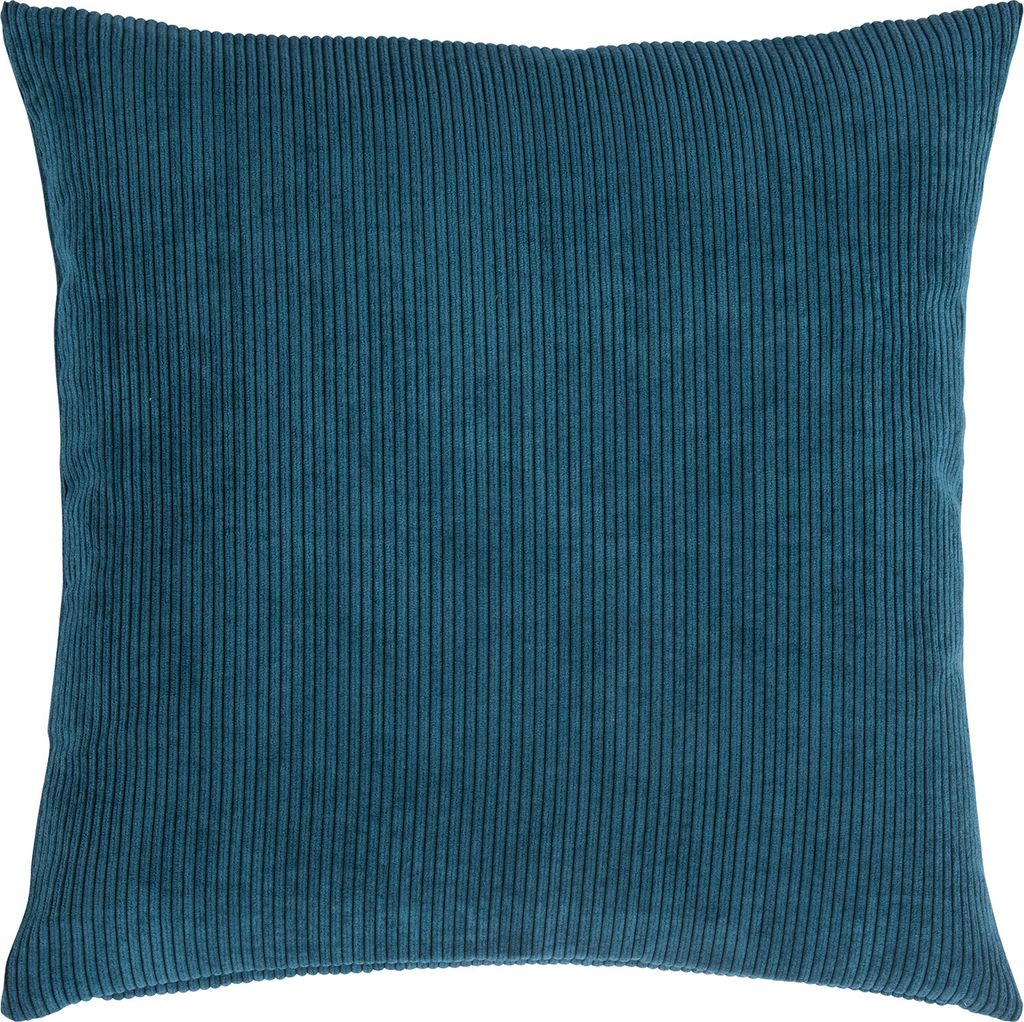 PAD Casual, Farbe Petrol, Samt, Einfarbig, Maschinenwäsche, 30 °C, 500 mm