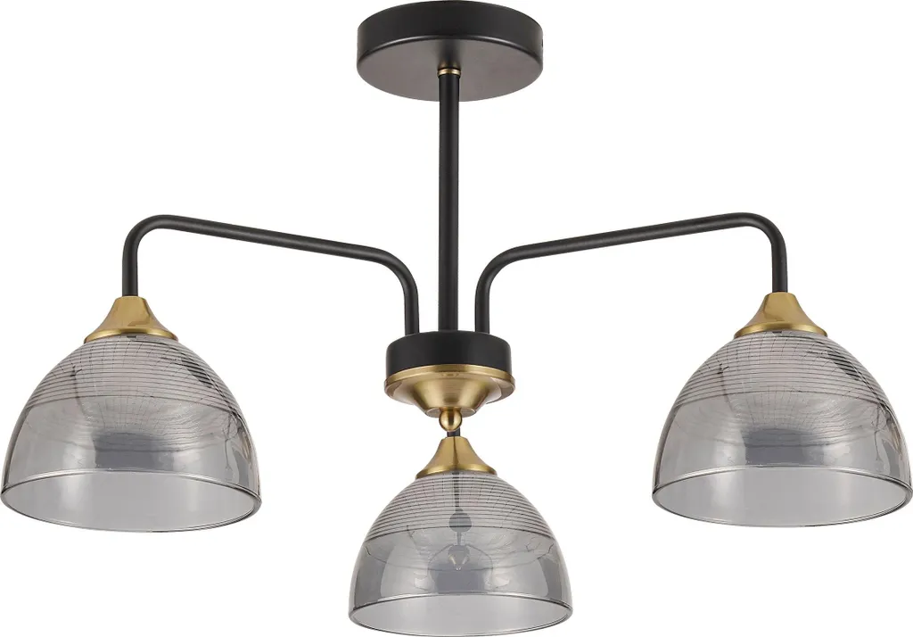 Suspension Toolight G084-3C en Métal Bicolore 3 Points Lumineux