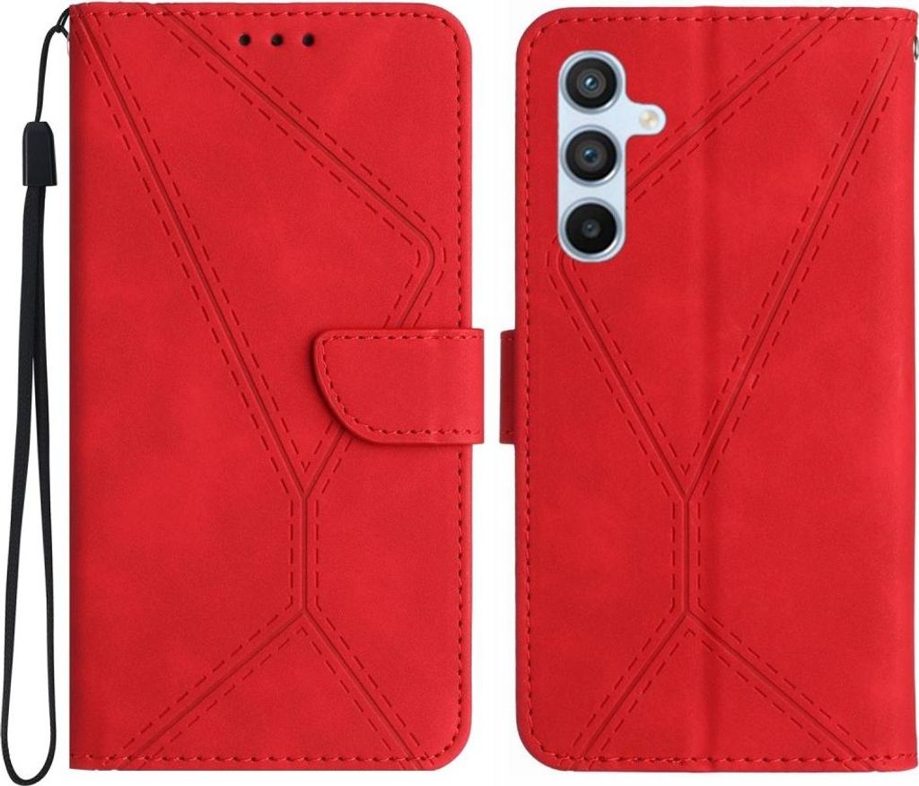 Samsung Galaxy A16 Hülle - Coverup Klapphülle - Rot Produktbild 