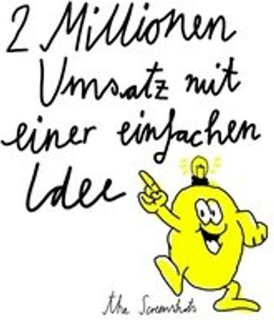2 Millionen Umsatz mit einer einfachen Idee