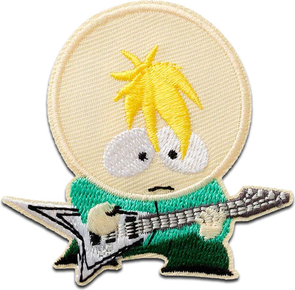 Mono-Quick Southpark Cartman - Aufnäher, Bügelbild, Aufbügler, Applikationen, Patches, Flicken, zum aufbügeln, Größe: 5,5 x 6,5 cm