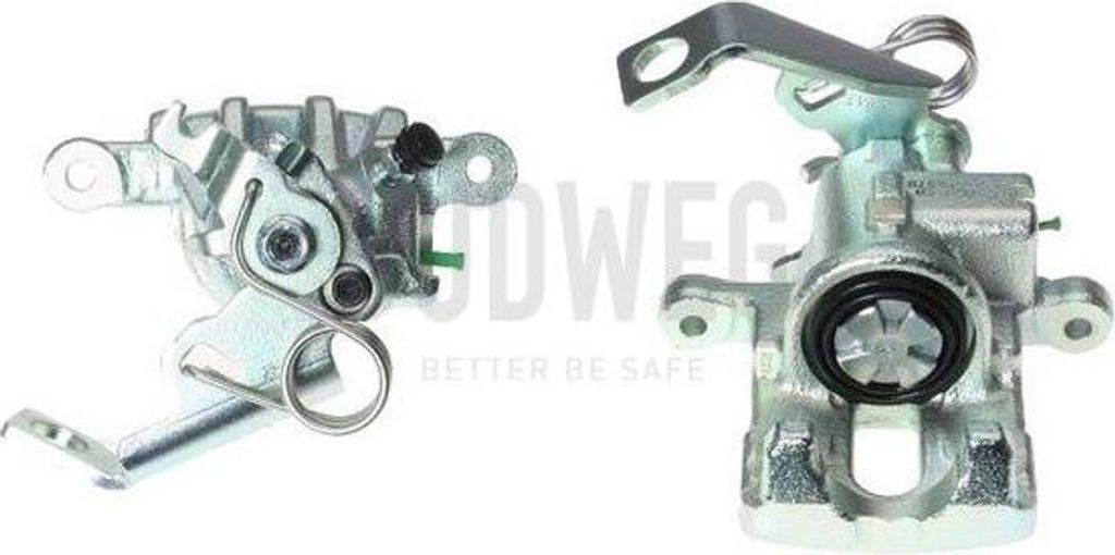 BUDWEG CALIPER 344706 Bremssattel OE 43013SMGE01 kompatibel mit Civic
