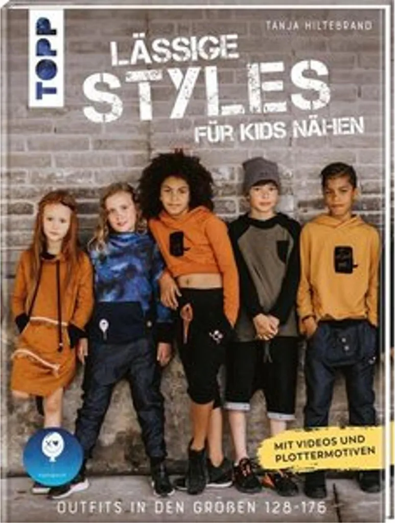 Livre Couture Lässige Styles für Kids - Patrons Vêtements Décontractés