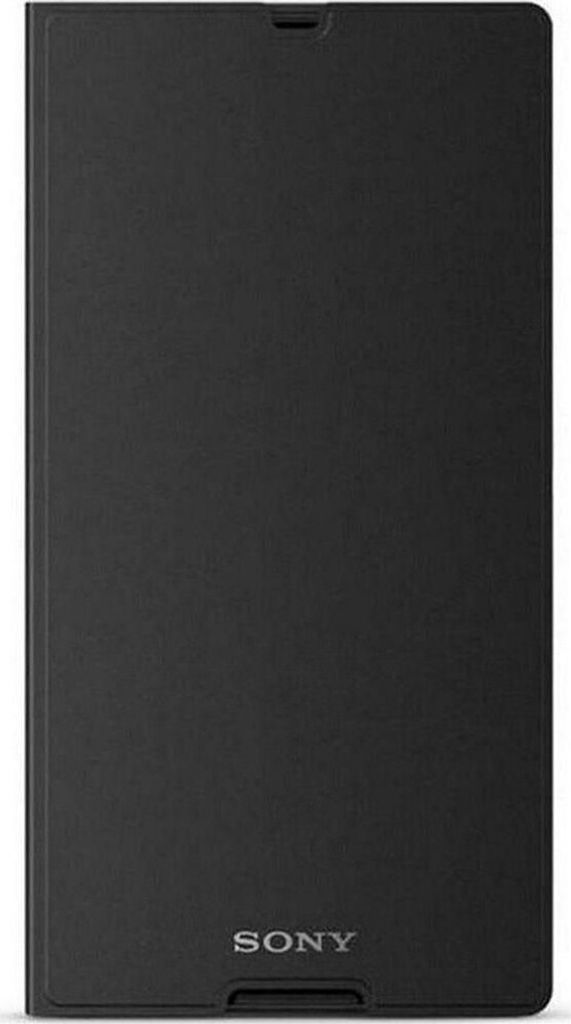 Sony SCR14 Style Stand Cover Flip Buch Case für Xperia T2 Ultra schwarz