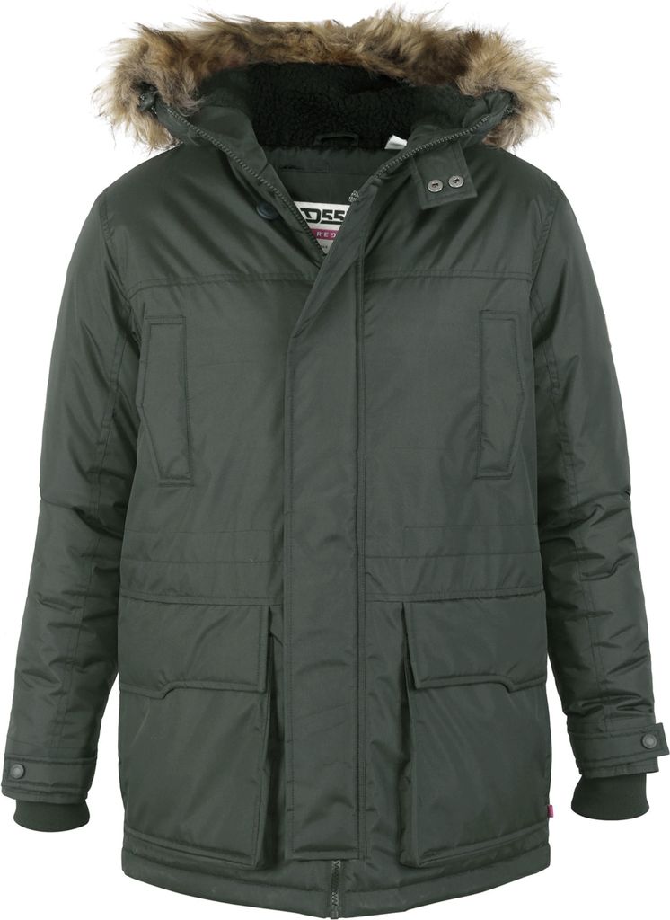 Duke - "D555 Lovett" Parka für Herren DC308 (6XL) (Khaki)