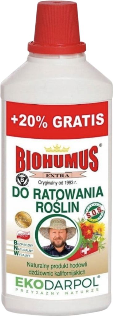 Pflanzendünger Aus Wurmhumus Flüssig Spezialdünger Für Geschwächte Pflanzen 1,2 L