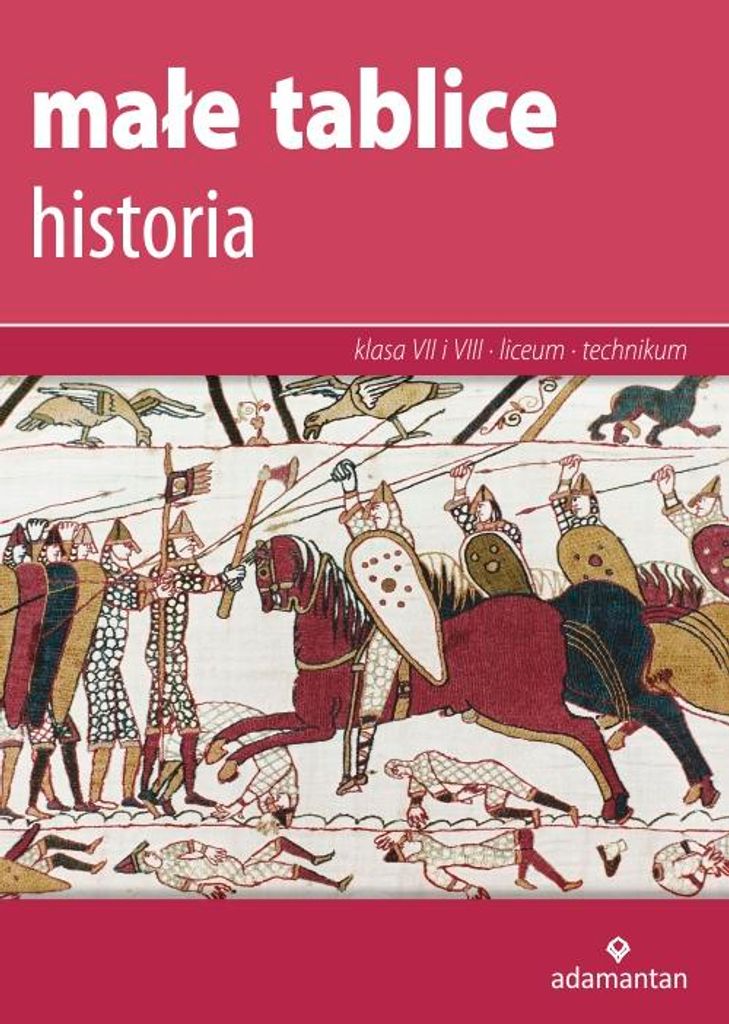 Historia. Małe tablice ADAMANTAN w.2019