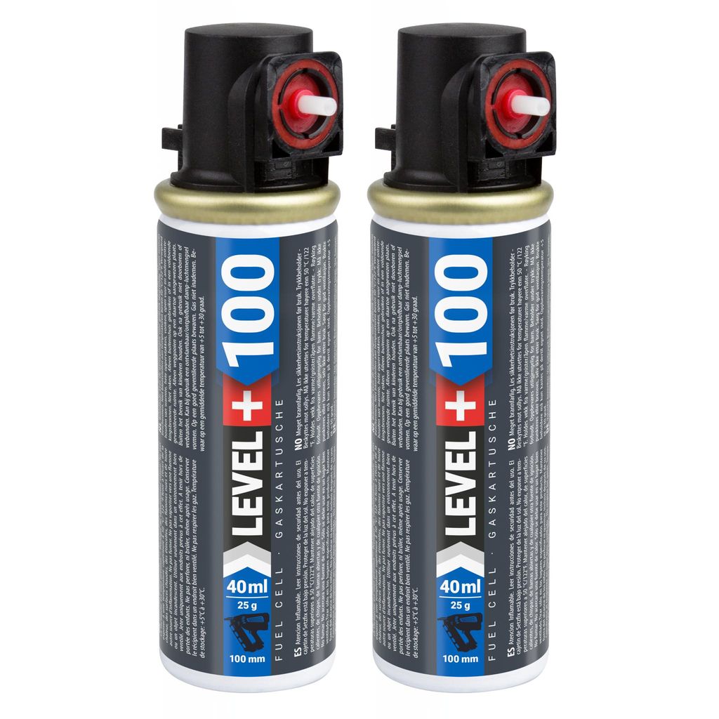 LEVEL+ Ersatzkartusche für Nagler 2 St. Kartusche 100mm 40ml L+100