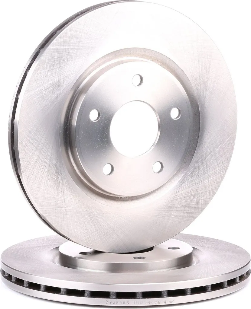 Disque de Frein Avant Ventilé pour Fiat Freemont et Chrysler Voyager V RT
