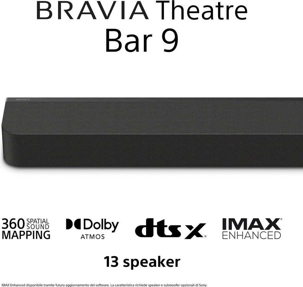 Sony HT-A9000, 13.0 kanály/kanálov, 585 W, DTS, DTS 96/24, Obrázok produktu 