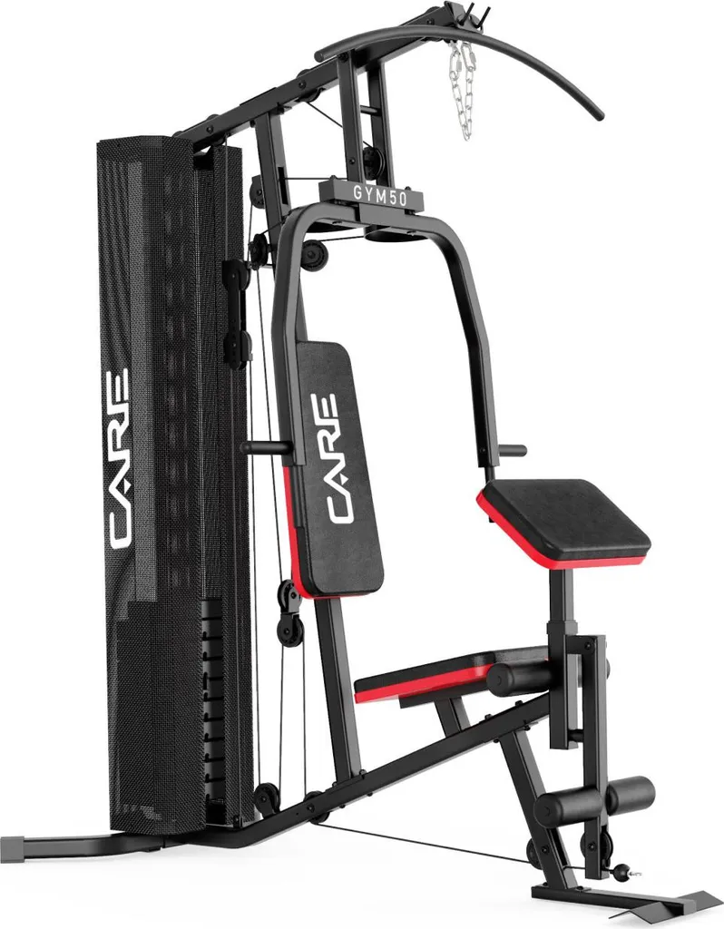 Presse de musculation Gym-250-2 idéale pour s'entraîner seul à la maison