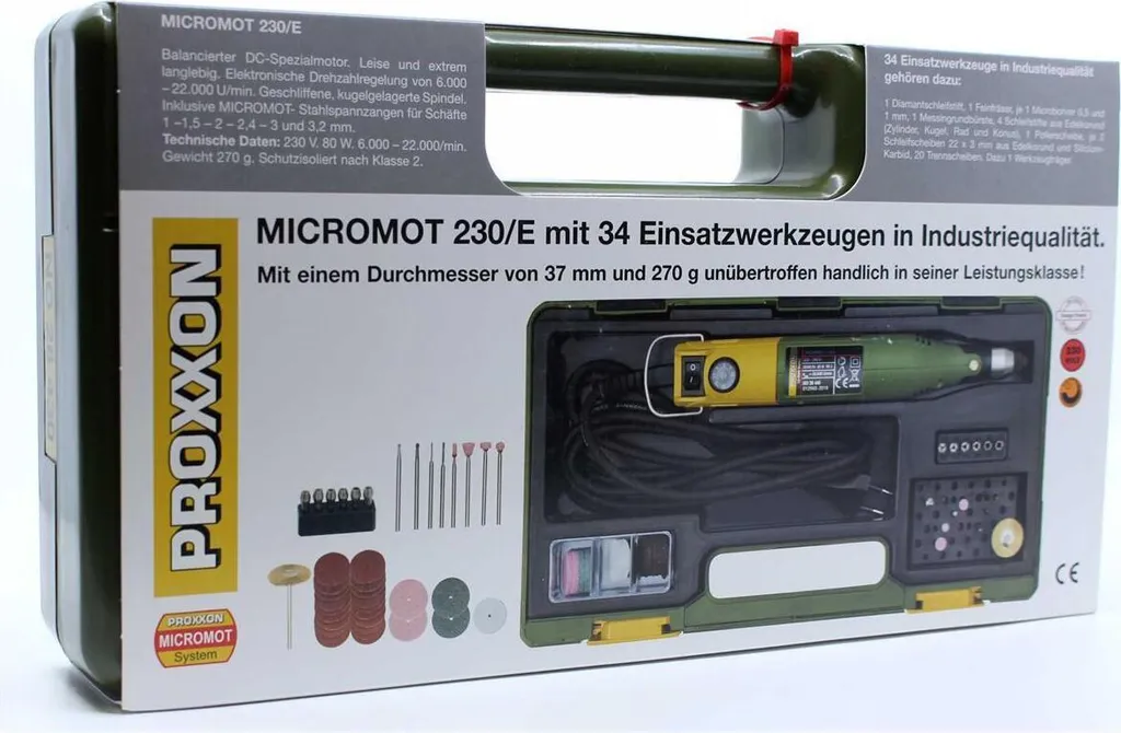 Trapano a penna Proxxon 230/E - Lo strumento per modellisti esigenti - 4