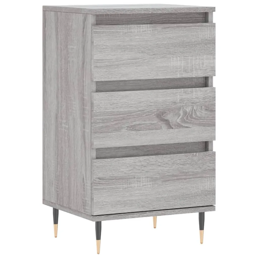 SYFAX™ Credenza Tech-Friendly Grigio Sonoma 40x35x70 cm