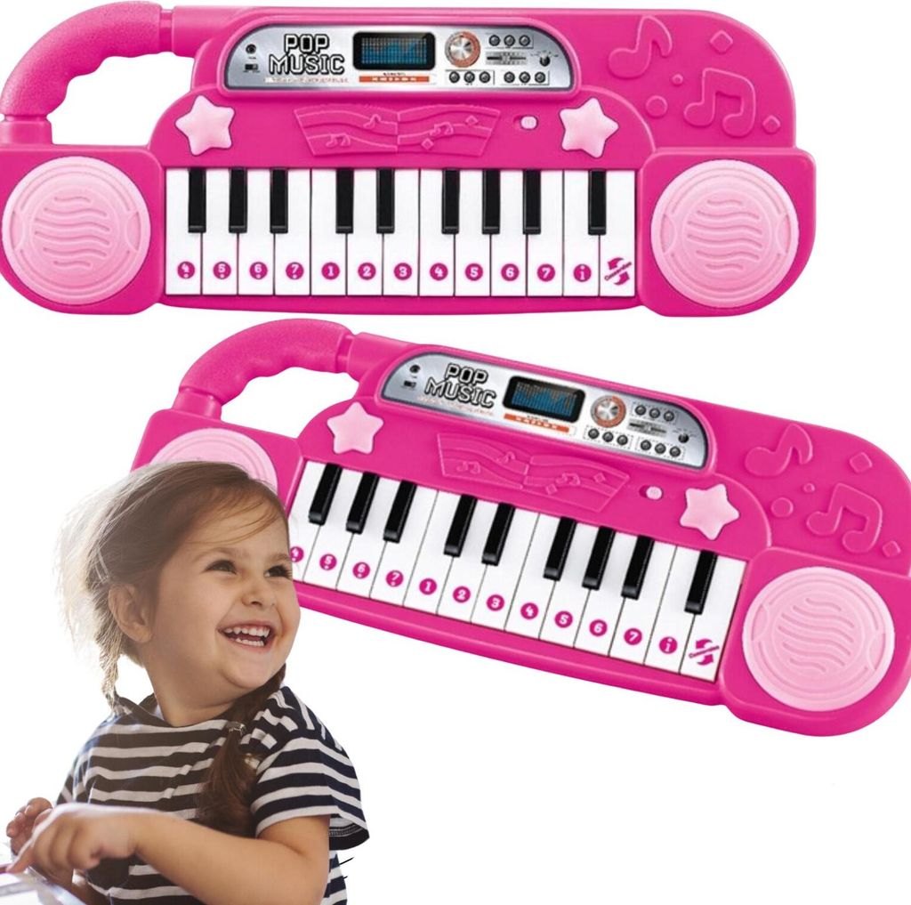 Elektronische Kinderorgel Klavier Vorinstallierte Lieder Musikinstrument