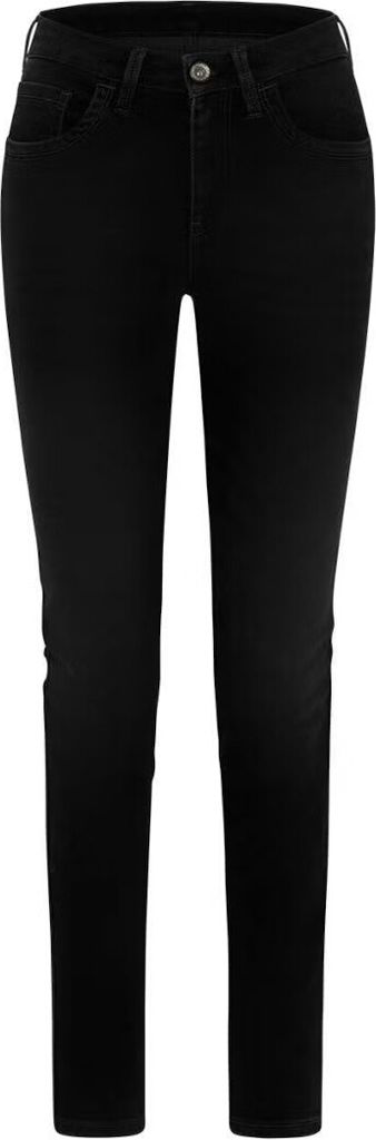 Rokker RT Mid Waist Slim Damen Motorradjeans, schwarz, 33/30