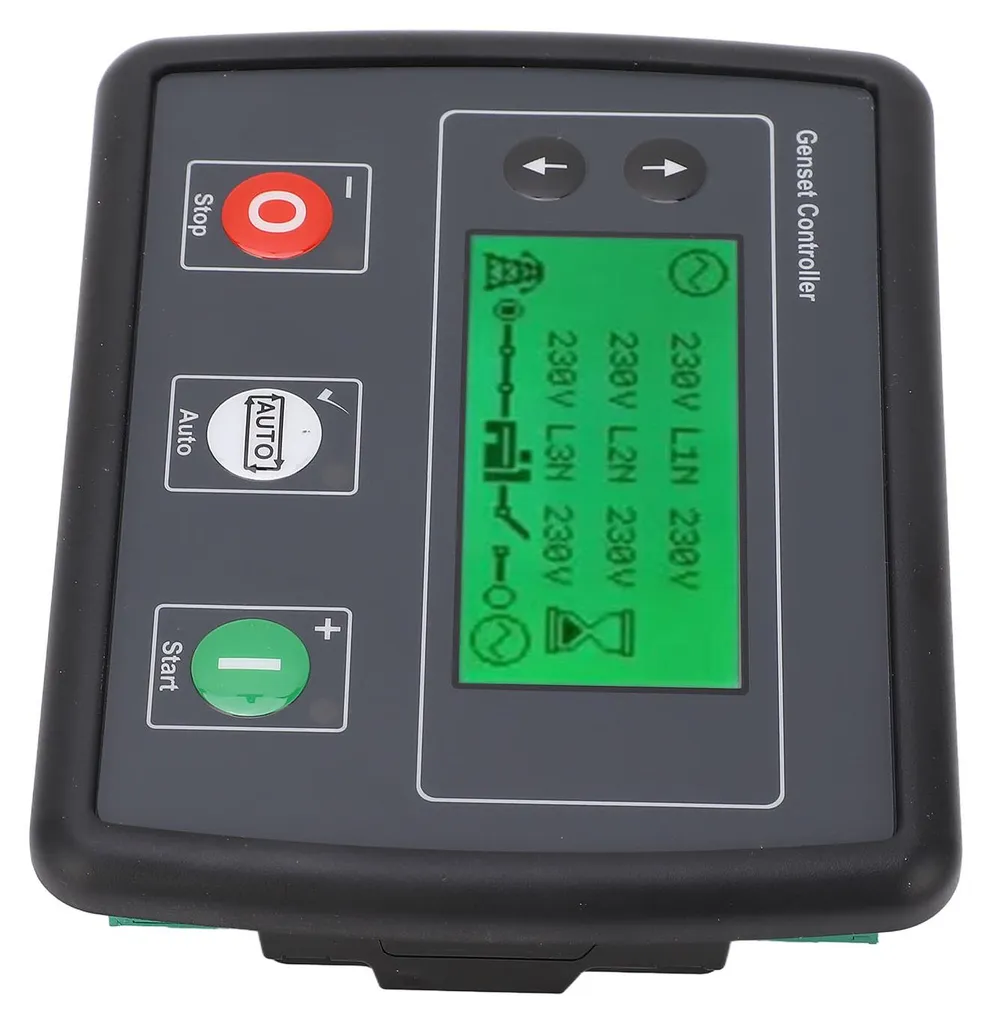 Commande de groupe électrogène triphasé 600V avec écran LCD intégré - 9