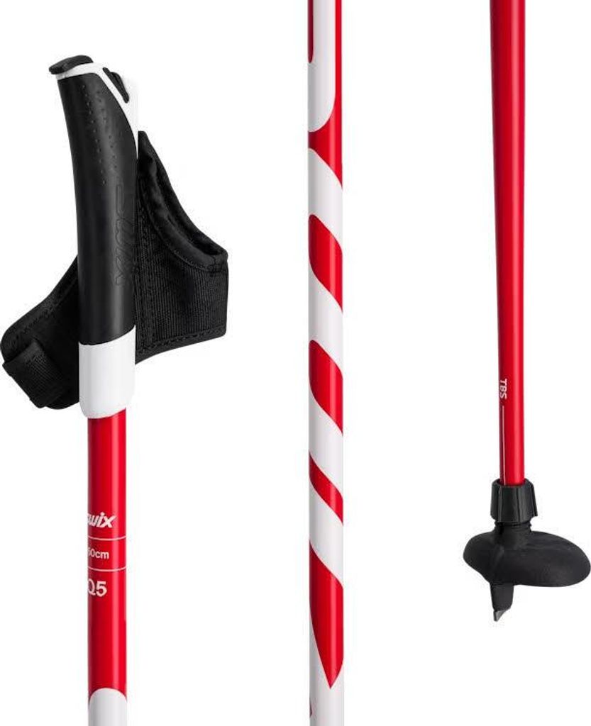 Swix Q5 Pole Unisex Langlaufstöcke rot 165