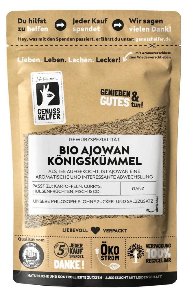 Ajowan Königskümmel , ganz, 50g Produktbild 