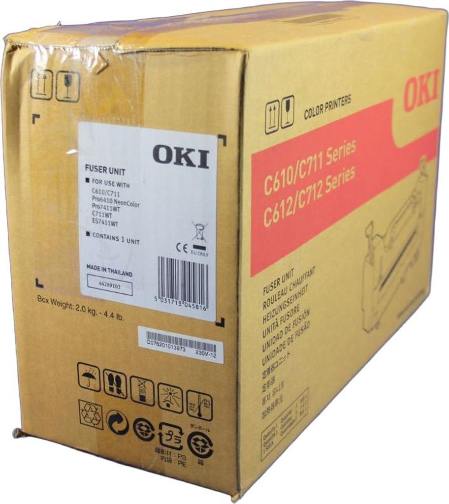 OKI C610/711 Heizungseinheit für Laserdrucker Kapazität 60.000 Seiten