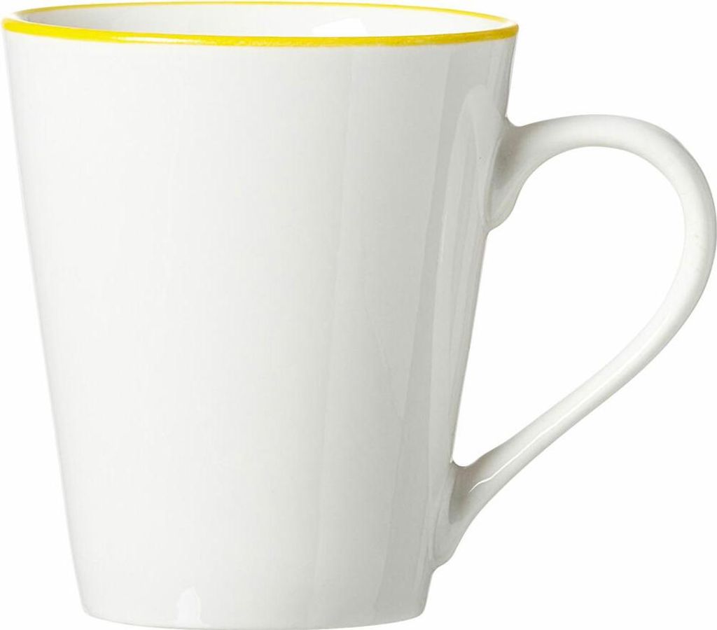 Ritzenhoff & Breker Becher Adela, Tasse, Porzellan, Gelb, 300 ml, 436365