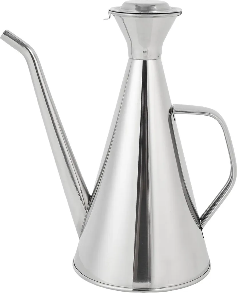 Boîte de conservation huile inox 500ml pour une cuisine propre et nette