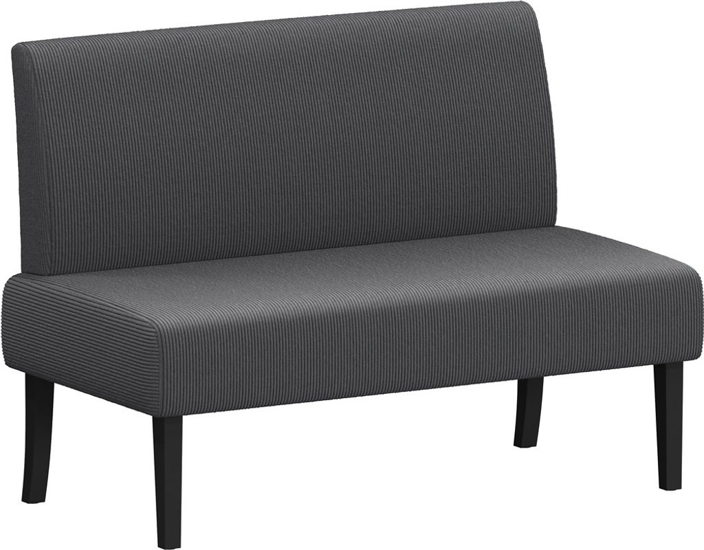 Yaheetech 2-Sitzer Stoffsofa Sitzbank mit Rückenlehne Produktbild 