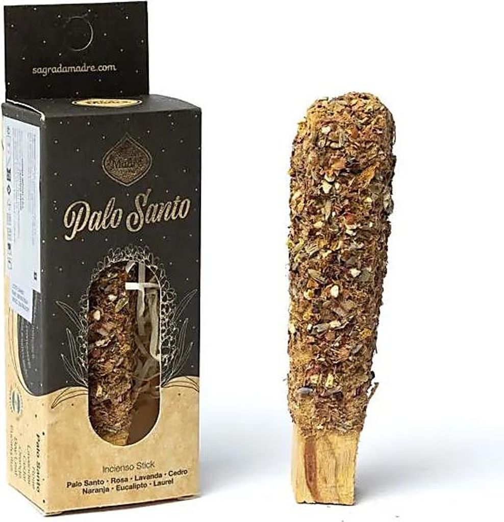 Sagrada Madre Palo Santo Stick mit Kräutern – 26 g, 2er-Set