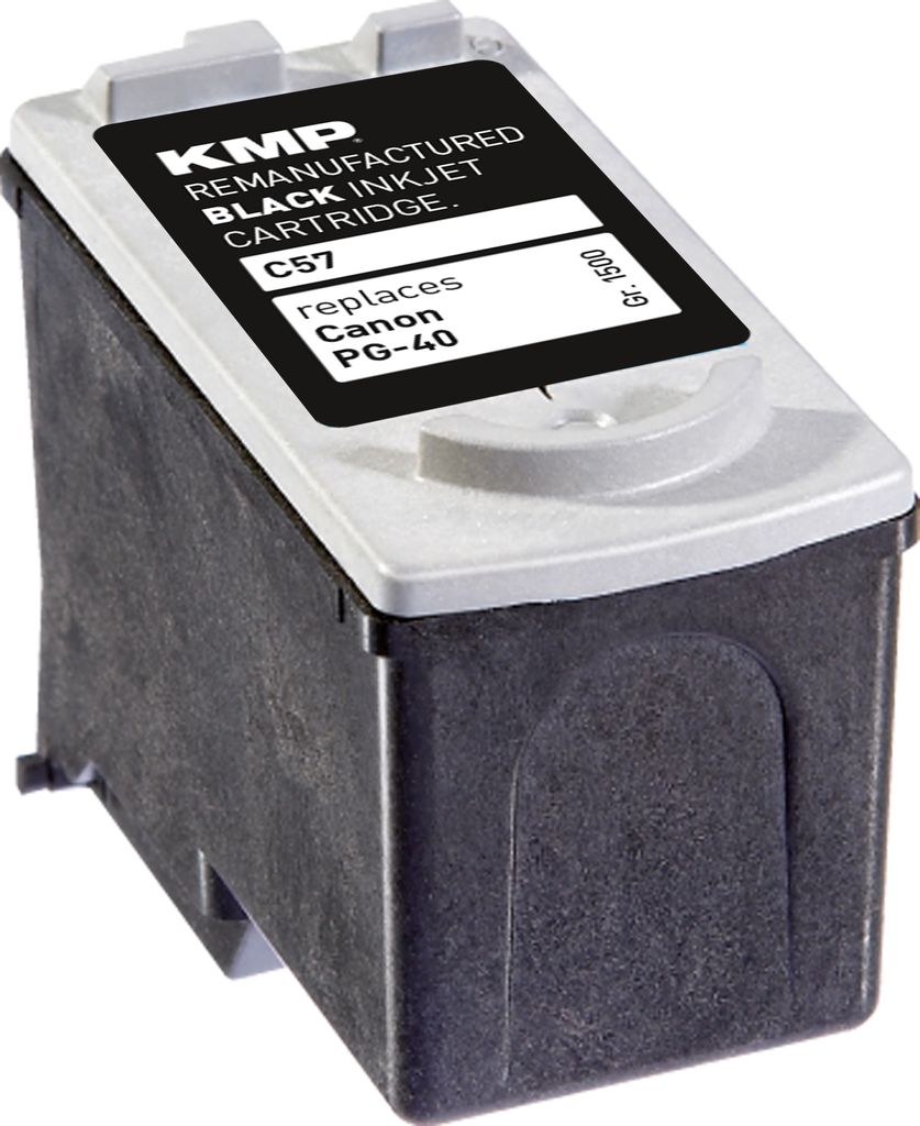 KMP Tintenpatrone passend für Canon PG40 Black 0615B001