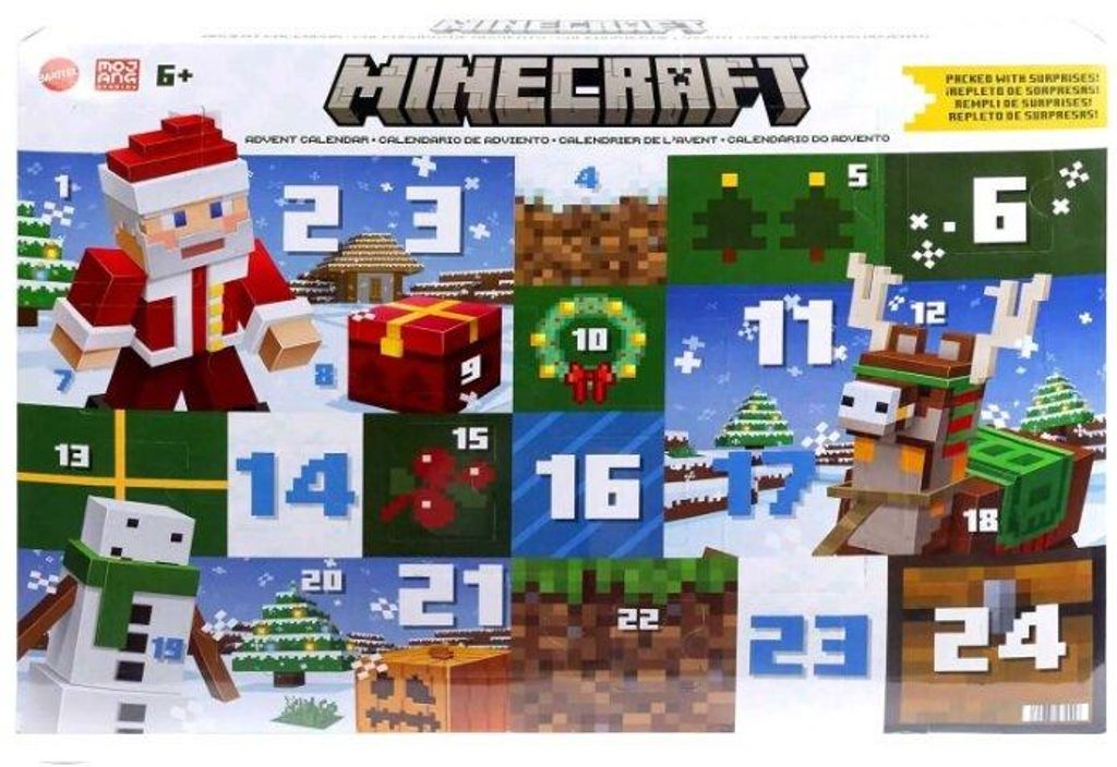 Minecraft Adventní kalendář Obrázek produktu 