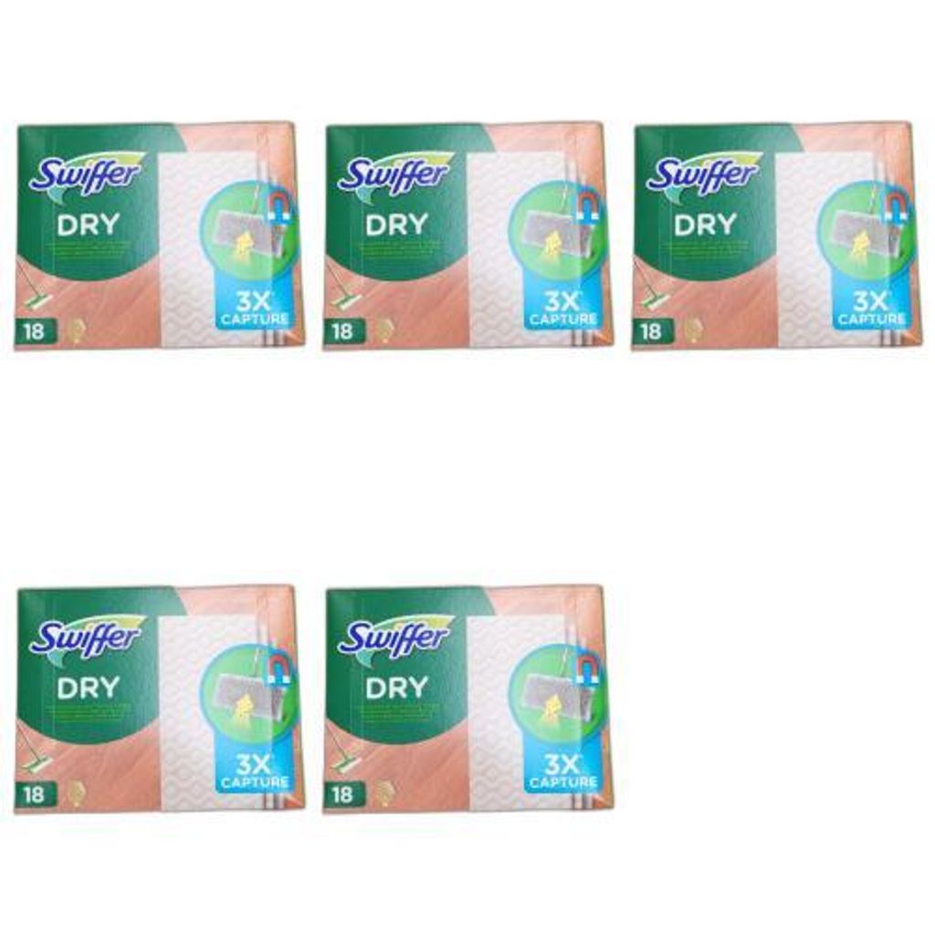 Swiffer Parkett Tuch Nachfüller 18er (5er Pack)