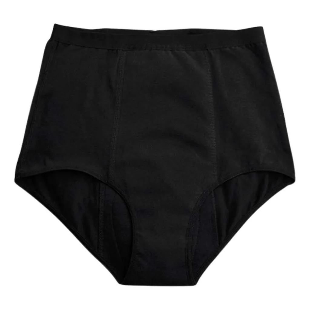Periodenslip a vita alta - Nero Größe M flusso pesante