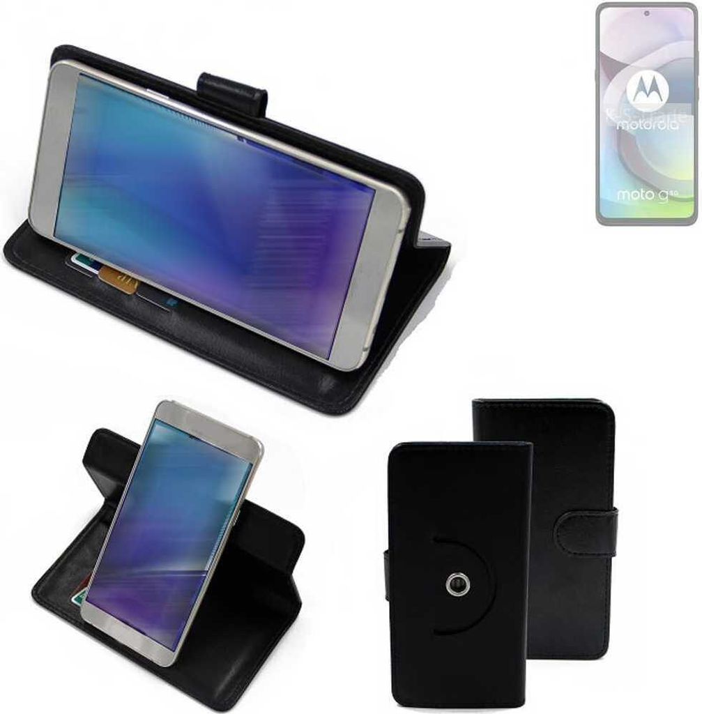 K-S-Trade Case Schutzhülle Handyhülle kompatibel mit Motorola Moto G 5G (2024) Flipcase Smartphone Cover Handy Schutz Tasche Klapphülle
