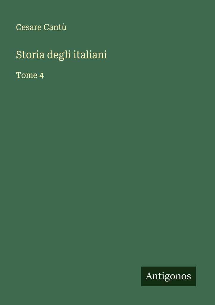 Geschichte der Italiener
