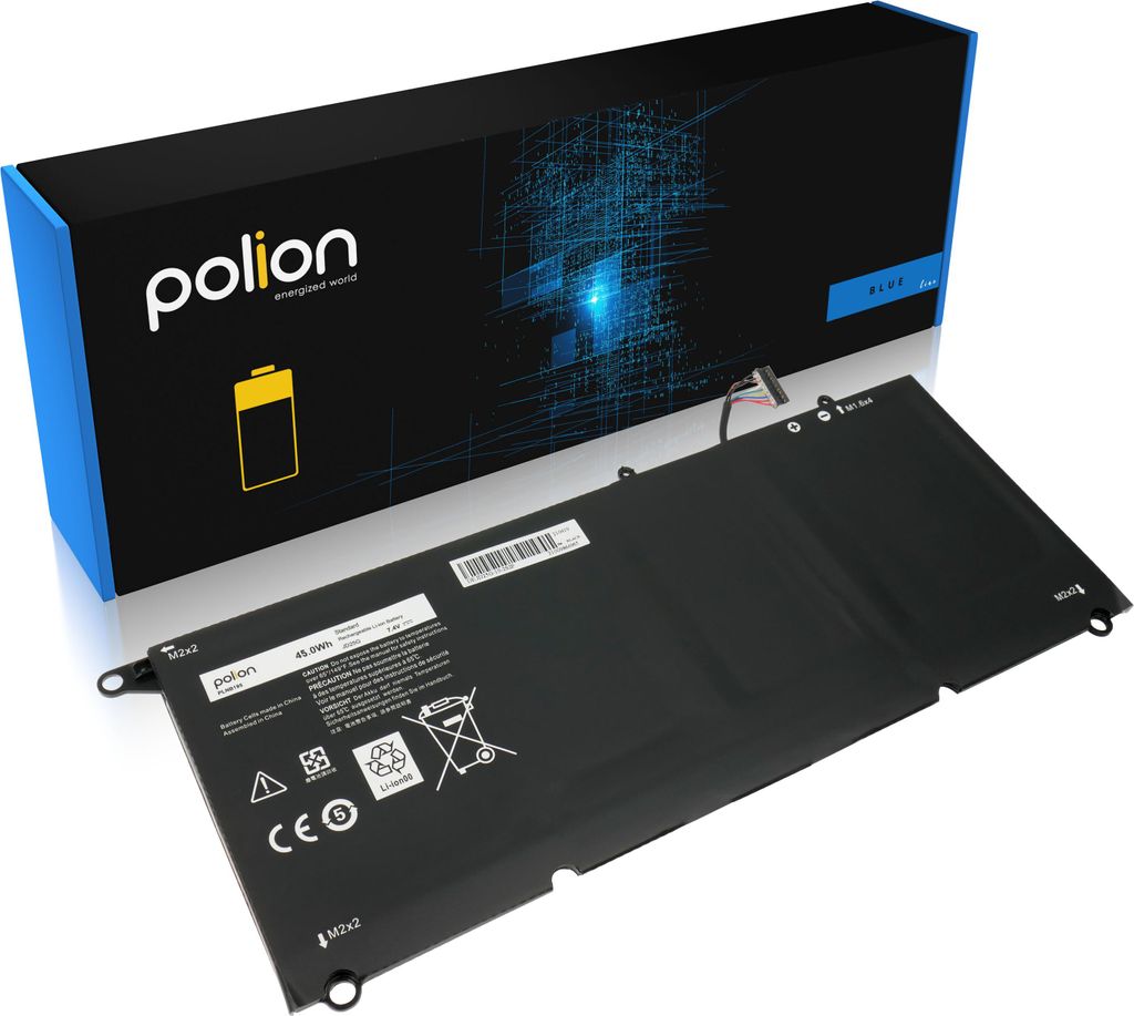POLION Laptop-Akku DELL XPS 13 9343 9350 6100mAh