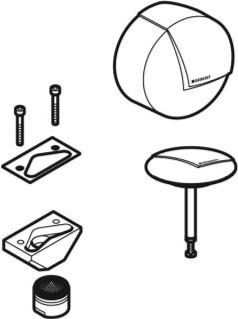 Geberit 241989211 Fertigbauset